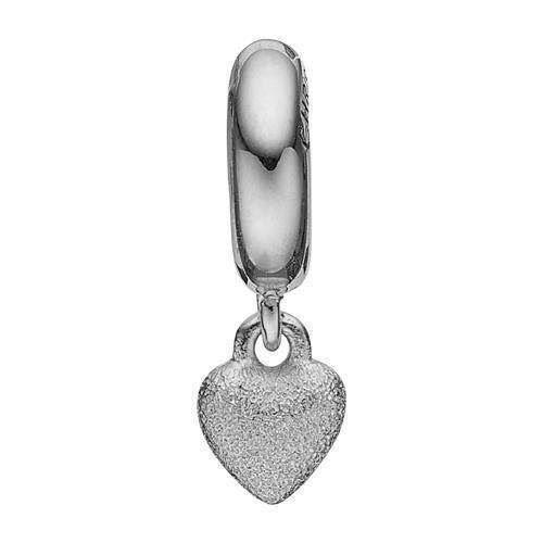 Christina sølv Shine Love Dinglende hjerte, model 623-S16 køb det billigst hos Guldsmykket.dk her